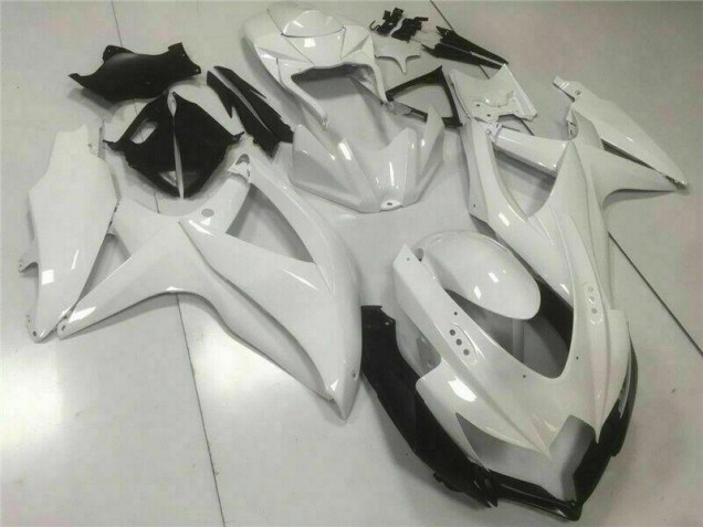 White 2008-2010 GSXR 600/750 Motorcycle Bodywork White 2008-2010 GSXR 600/750 Motorcycle Bodywork
