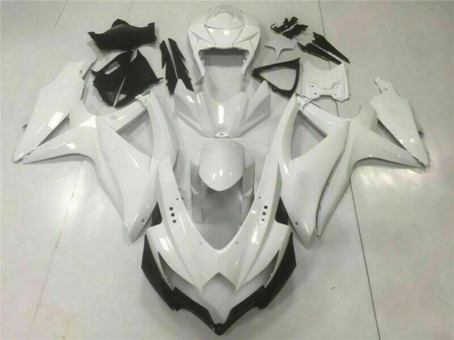 White 2008-2010 GSXR 600/750 Motorcycle Bodywork White 2008-2010 GSXR 600/750 Motorcycle Bodywork