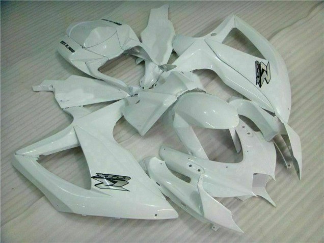White 2008-2010 GSXR 600/750 Motorcycle Fairing