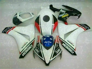 White 2008-2011 CBR1000RR Motorcycle Fairing Kits