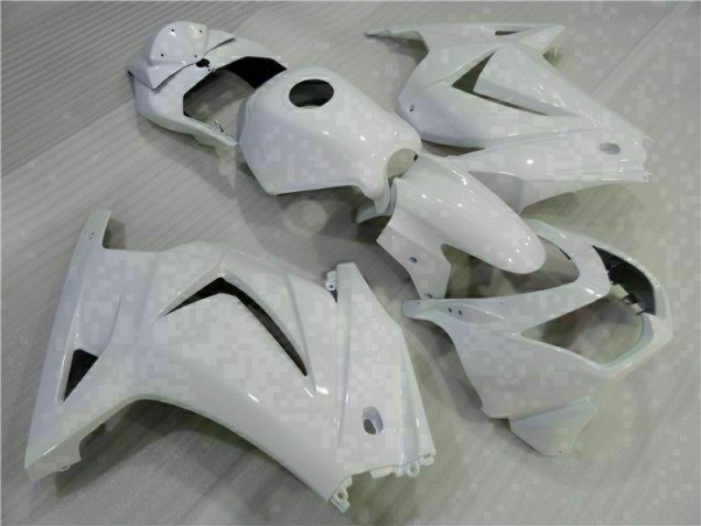 White 2008-2012 EX250 Motorcycle Fairings White 2008-2012 EX250 Motorcycle Fairings