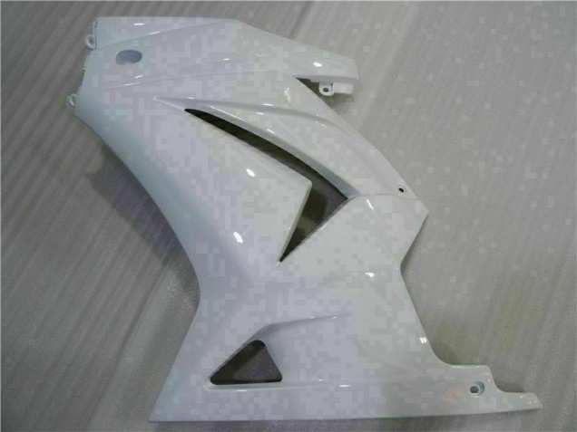 White 2008-2012 EX250 Motorcycle Fairings White 2008-2012 EX250 Motorcycle Fairings