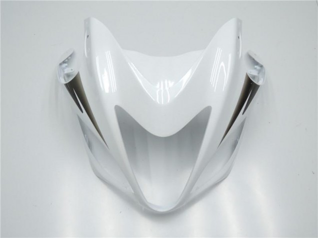 White 2008-2019 GSXR 1300 Hayabusa Motorcycle Fairings White 2008-2019 GSXR 1300 Hayabusa Motorcycle Fairings