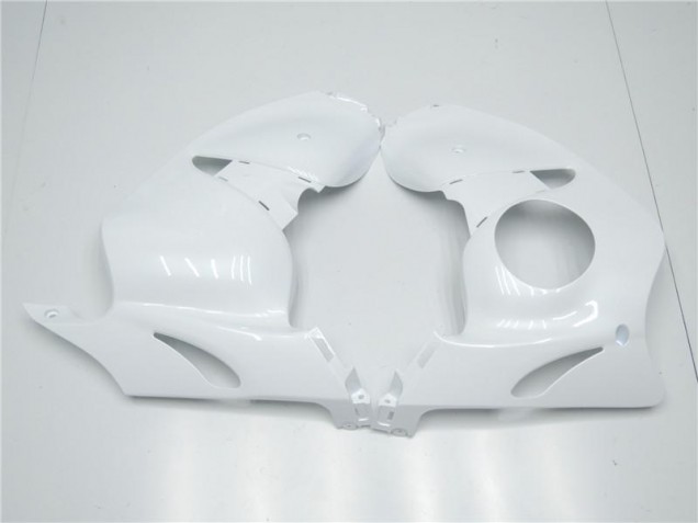 White 2008-2019 GSXR 1300 Hayabusa Motorcycle Fairings White 2008-2019 GSXR 1300 Hayabusa Motorcycle Fairings