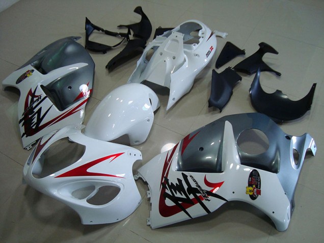 White Black 1996-2007 GSXR 1300 Hayabusa Motorcycle Fairings White Black 1996-2007 GSXR 1300 Hayabusa Motorcycle Fairings