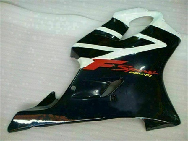 White Black 2001-2003 CBR600 F4i Motorcycle Fairing White Black 2001-2003 CBR600 F4i Motorcycle Fairing