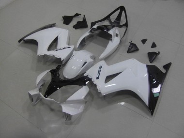 White Black 2002-2013 VFR800 Motorcycle Fairing