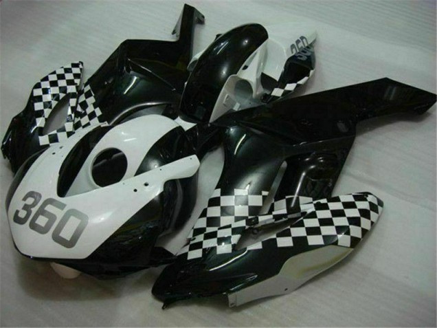 White Black 2004-2005 CBR1000RR Motorcycle Fairing White Black 2004-2005 CBR1000RR Motorcycle Fairing