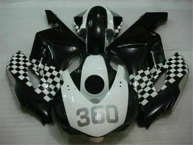 White Black 2004-2005 CBR1000RR Motorcycle Fairing