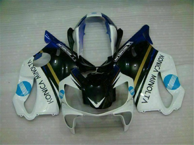 White Black 2004-2007 CBR600 F4i Motorcycle Fairing White Black 2004-2007 CBR600 F4i Motorcycle Fairing