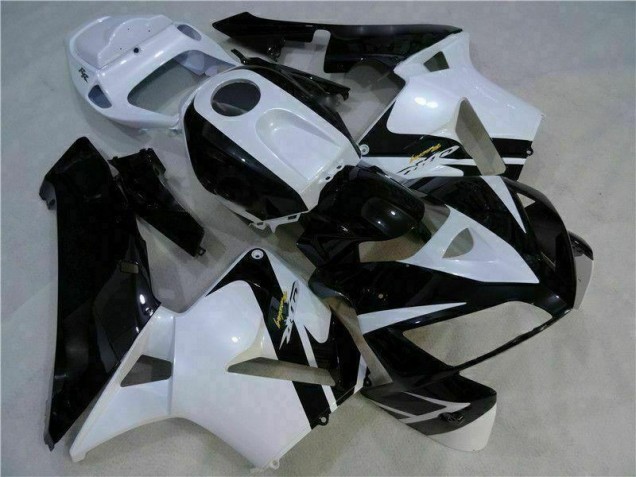 White Black 2005-2006 CBR600RR Motorcycle Bodywork White Black 2005-2006 CBR600RR Motorcycle Bodywork