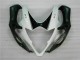 White Black 2005-2006 GSXR 1000 Motorcycle Bodywork White Black 2005-2006 GSXR 1000 Motorcycle Bodywork