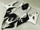 White Black 2005-2006 GSXR 1000 Motorcycle Fairing White Black 2005-2006 GSXR 1000 Motorcycle Fairing