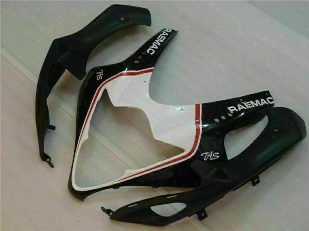 White Black 2005-2006 GSXR 1000 Motorcycle Fairings White Black 2005-2006 GSXR 1000 Motorcycle Fairings
