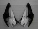 White Black 2006-2007 GSXR 600/750 Motorcycle Fairings