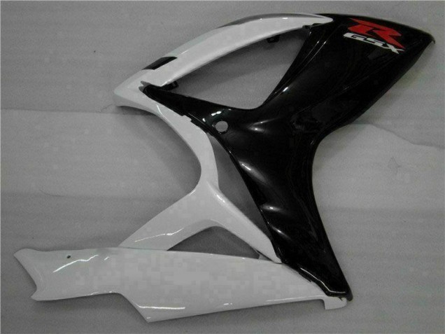 White Black 2006-2007 GSXR 600/750 Motorcycle Fairings