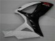 White Black 2006-2007 GSXR 600/750 Motorcycle Fairings