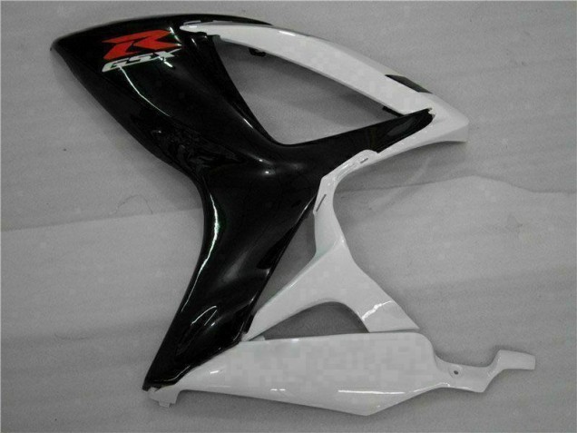 White Black 2006-2007 GSXR 600/750 Motorcycle Fairings