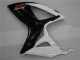 White Black 2006-2007 GSXR 600/750 Motorcycle Fairings