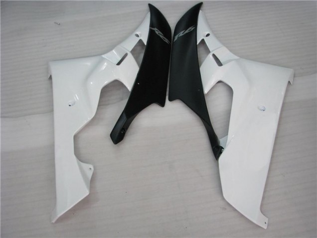 White Black 2006-2007 YZF R6 Motorcycle Fairing White Black 2006-2007 YZF R6 Motorcycle Fairing