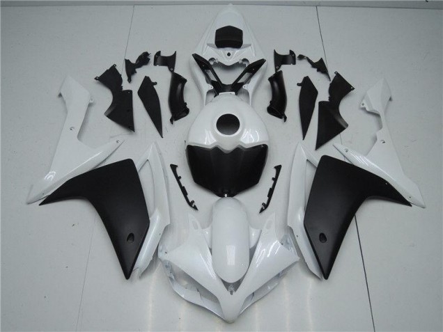 White Black 2007-2008 YZF R1 Motorcycle Fairings White Black 2007-2008 YZF R1 Motorcycle Fairings