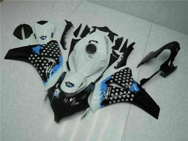 White Black 2008-2011 CBR1000RR Full Motorcycle Fairing Kits