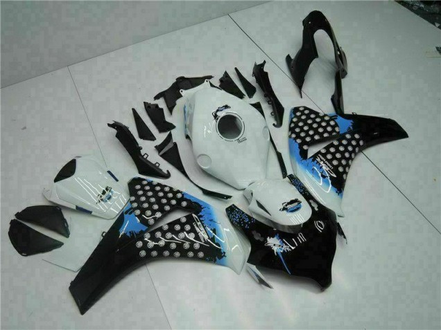 White Black 2008-2011 CBR1000RR Full Motorcycle Fairing Kits