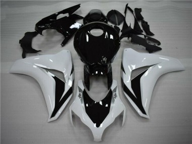 White Black 2008-2011 CBR1000RR Motorcycle Fairing Kits