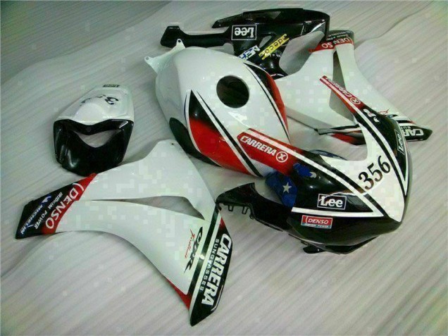 White Black 2008-2011 CBR1000RR Motorcycle Fairings White Black 2008-2011 CBR1000RR Motorcycle Fairings