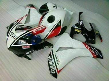 White Black 2008-2011 CBR1000RR Motorcycle Fairings