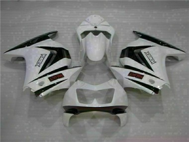 White Black 2008-2012 EX250 Motorcycle Fairings