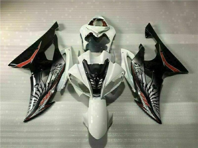White Black 2008-2016 YZF R6 Full Motorcycle Fairing Kits White Black 2008-2016 YZF R6 Full Motorcycle Fairing Kits