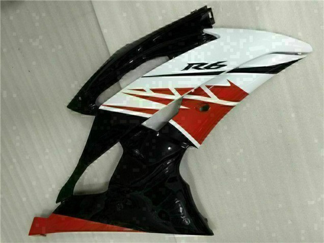 White Black 2008-2016 YZF R6 Motorcycle Fairing Kits White Black 2008-2016 YZF R6 Motorcycle Fairing Kits