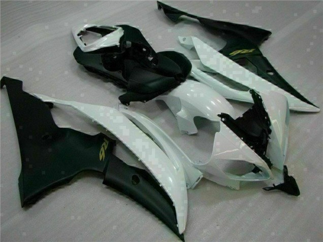 White Black 2008-2016 YZF R6 Motorcycle Fairing White Black 2008-2016 YZF R6 Motorcycle Fairing