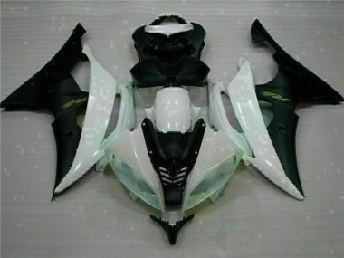 White Black 2008-2016 YZF R6 Motorcycle Fairing