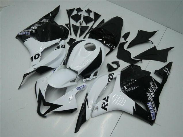 White Black 2009-2012 CBR600RR Motorcycle Fairing White Black 2009-2012 CBR600RR Motorcycle Fairing