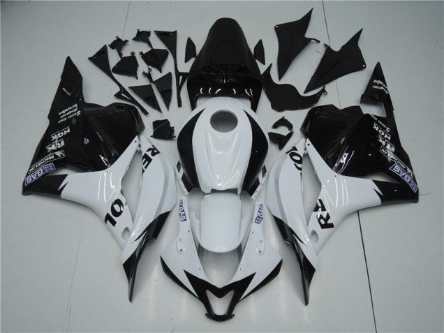 White Black 2009-2012 CBR600RR Motorcycle Fairing White Black 2009-2012 CBR600RR Motorcycle Fairing