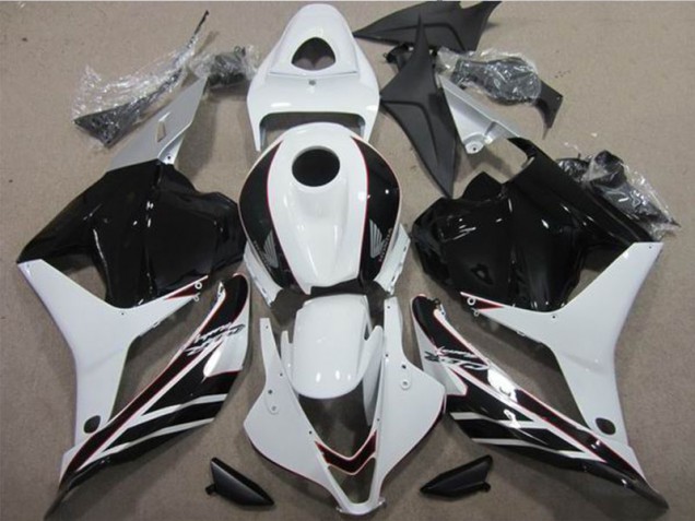 White Black 2009-2012 CBR600RR Motorcycle Fairings White Black 2009-2012 CBR600RR Motorcycle Fairings