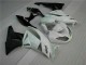 White Black 2009-2012 ZX6R Motorcycle Fairing White Black 2009-2012 ZX6R Motorcycle Fairing