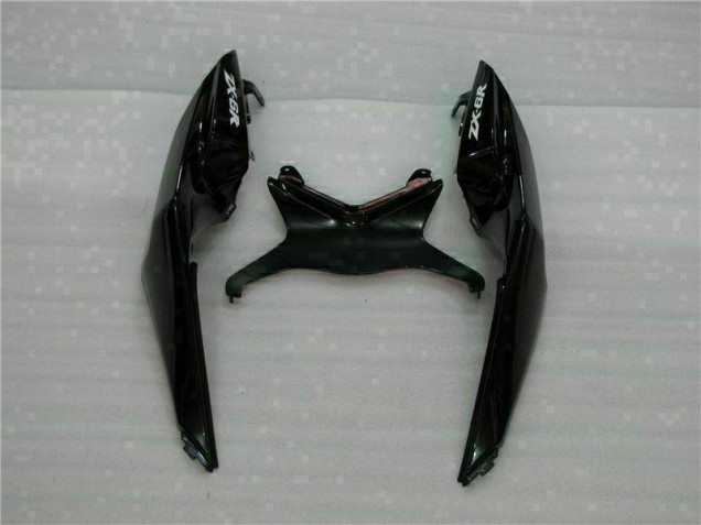 White Black 2009-2012 ZX6R Motorcycle Fairing White Black 2009-2012 ZX6R Motorcycle Fairing