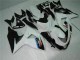 White Black 2009-2016 GSXR 1000 Motorcycle Bodywork White Black 2009-2016 GSXR 1000 Motorcycle Bodywork