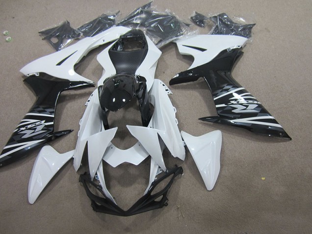 White Black 2011-2021 GSXR 750 Motorcycle Fairings White Black 2011-2021 GSXR 750 Motorcycle Fairings