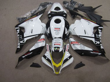 White Black DENSO RIZOMA 2009-2012 CBR600RR Motorcycle Fairings