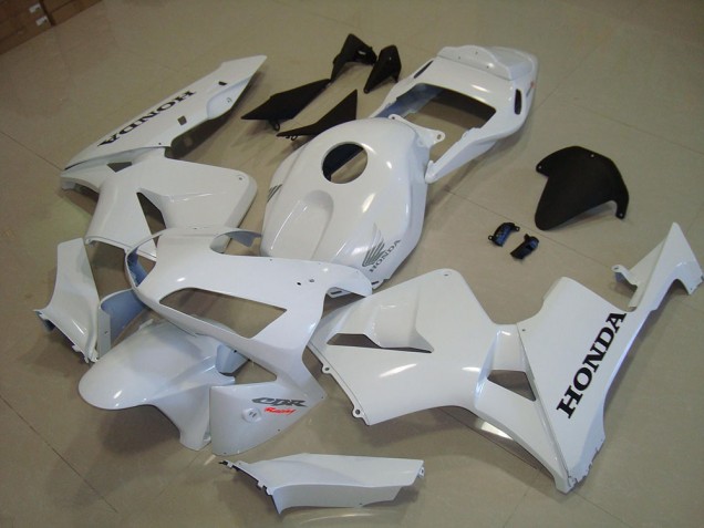 White Black Decal 2003-2004 CBR600RR Motorcycle Fairings White Black Decal 2003-2004 CBR600RR Motorcycle Fairings