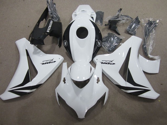 White Black Fireblade 2008-2011 CBR1000RR Motorcycle Fairings