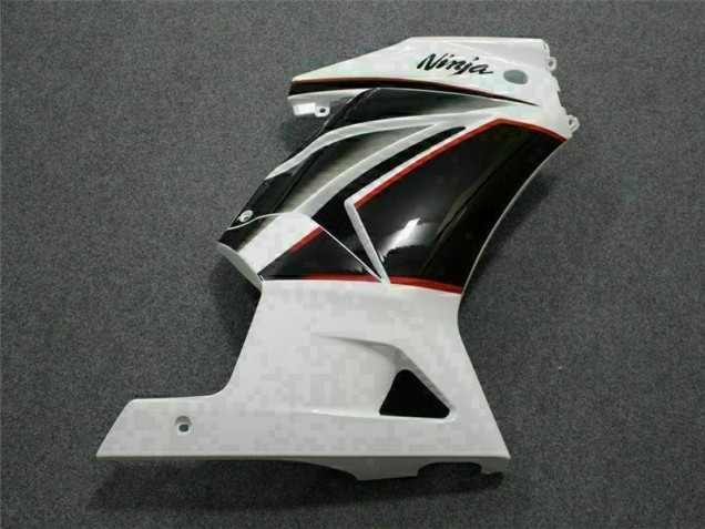 White Black Ninja 2008-2012 EX250 Motorcycle Fairing