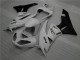 White Black Ninja 2009-2012 ZX6R Motorcycle Fairings White Black Ninja 2009-2012 ZX6R Motorcycle Fairings