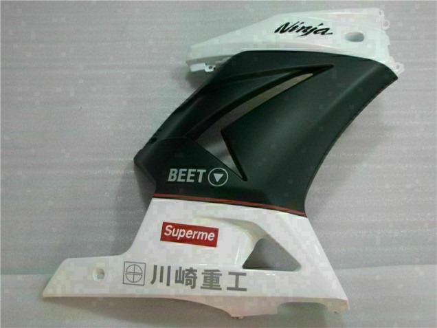 White Black Ninja 3M 2008-2012 EX250 Motorcycle Fairings White Black Ninja 3M 2008-2012 EX250 Motorcycle Fairings