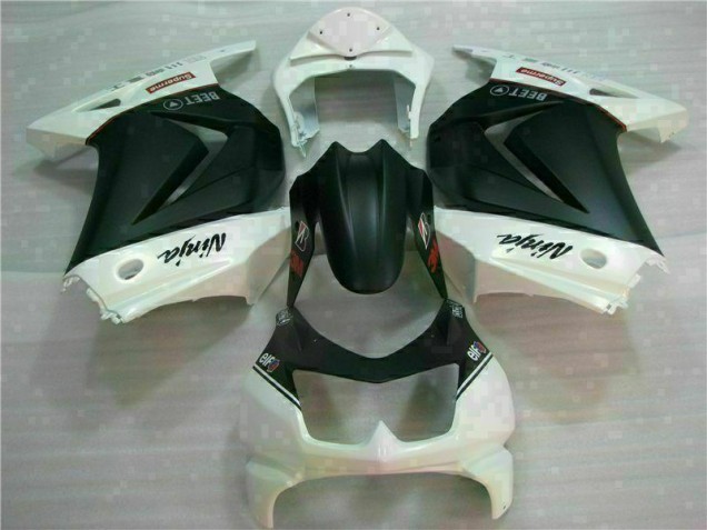 White Black Ninja 3M 2008-2012 EX250 Motorcycle Fairings White Black Ninja 3M 2008-2012 EX250 Motorcycle Fairings