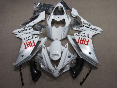 White Black PB Red Fiat 2009-2011 YZF R1 Motorcycle Fairings